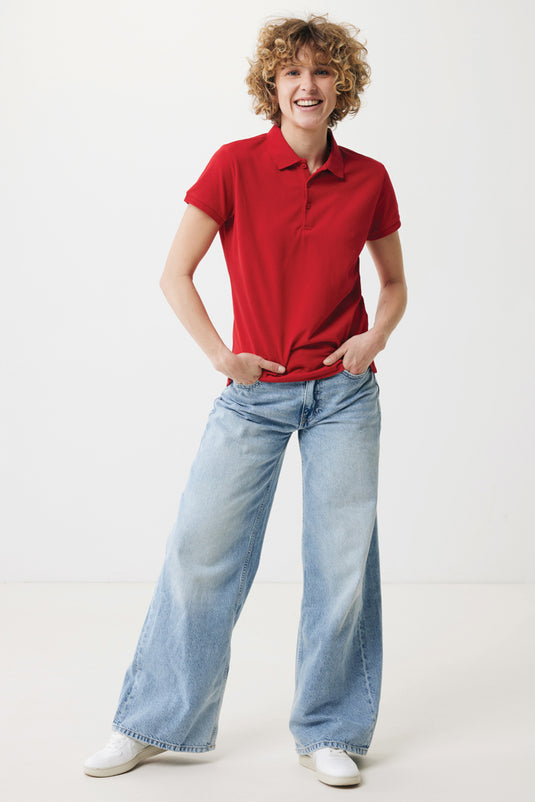 Yosemit women recycled cotton pique polo - Custom Wood Designs