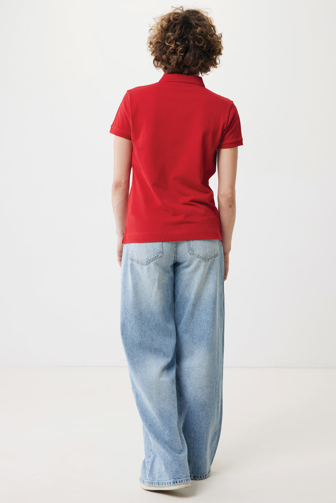 Load image into Gallery viewer, Yosemit women recycled cotton pique polo - Custom Wood Designs
