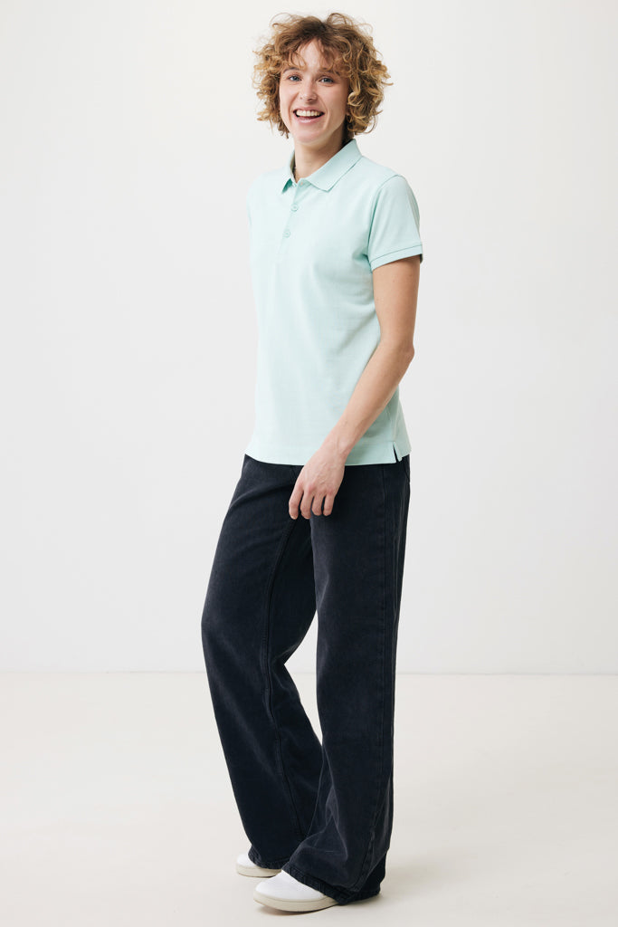 Load image into Gallery viewer, Yosemit women recycled cotton pique polo - Custom Wood Designs
