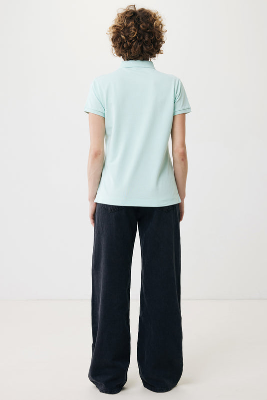 Yosemit women recycled cotton pique polo - Custom Wood Designs