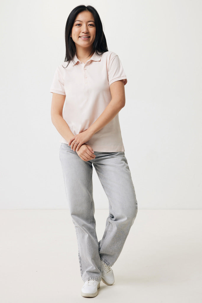 Load image into Gallery viewer, Yosemit women recycled cotton pique polo - Custom Wood Designs
