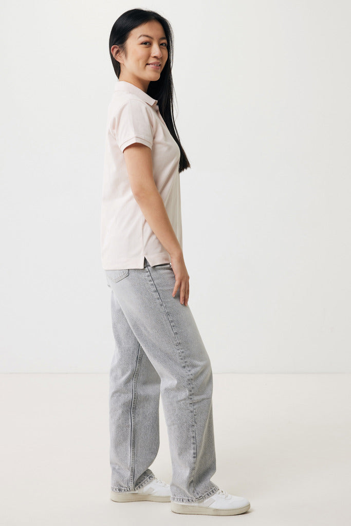 Load image into Gallery viewer, Yosemit women recycled cotton pique polo - Custom Wood Designs
