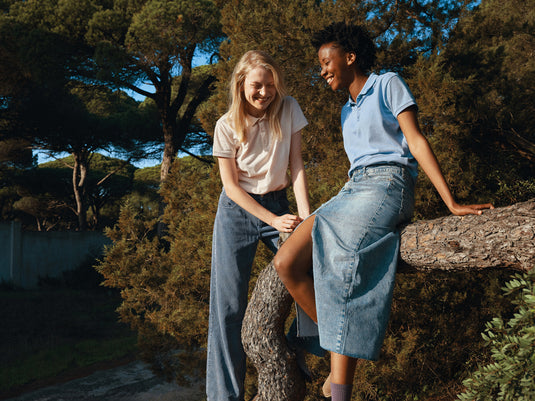 Yosemit women recycled cotton pique polo - Custom Wood Designs