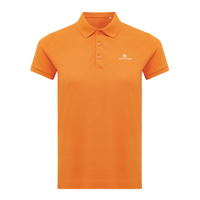 Load image into Gallery viewer, Yosemit women recycled cotton pique polo - Custom Wood Designs
