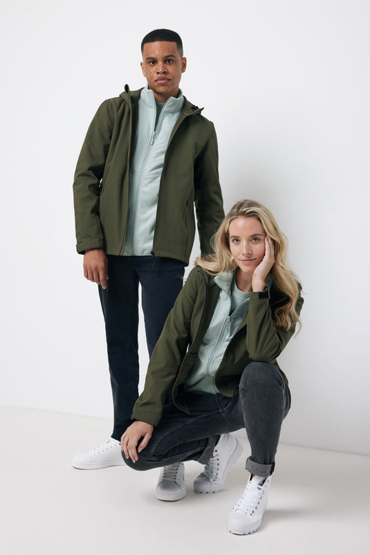 IMakal women recycled polyester soft shell jacket - Custom Wood Designs