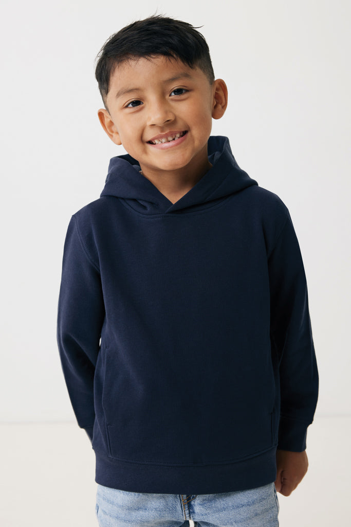 Load image into Gallery viewer, Kids recycled cotton hoodie with sidepockets - Custom Wood Designs
