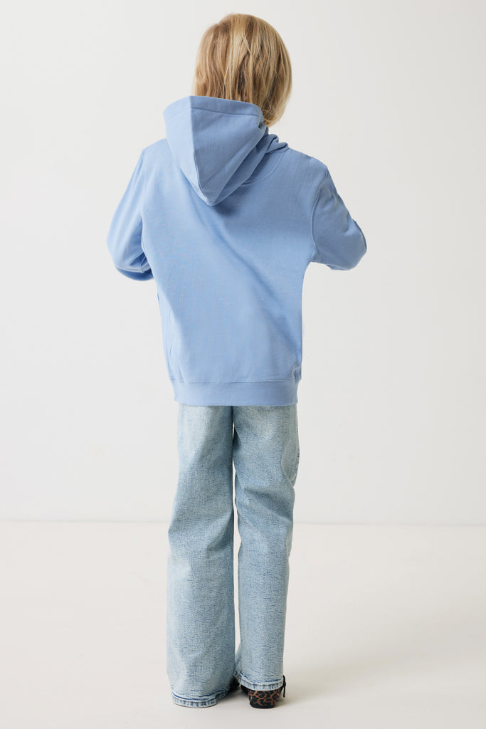 Load image into Gallery viewer, Kids recycled cotton hoodie with sidepockets - Custom Wood Designs
