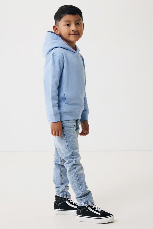 Kids recycled cotton hoodie with sidepockets - Custom Wood Designs