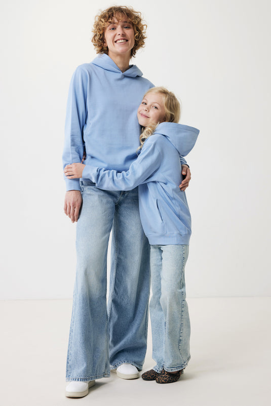 Kids recycled cotton hoodie with sidepockets - Custom Wood Designs