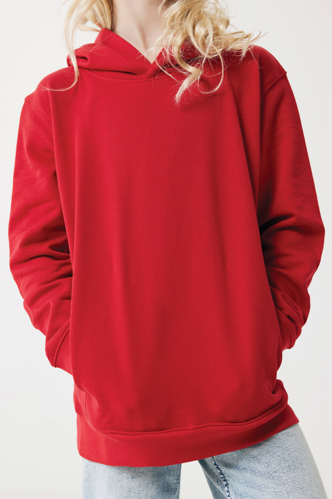 Load image into Gallery viewer, Kids recycled cotton hoodie with sidepockets - Custom Wood Designs
