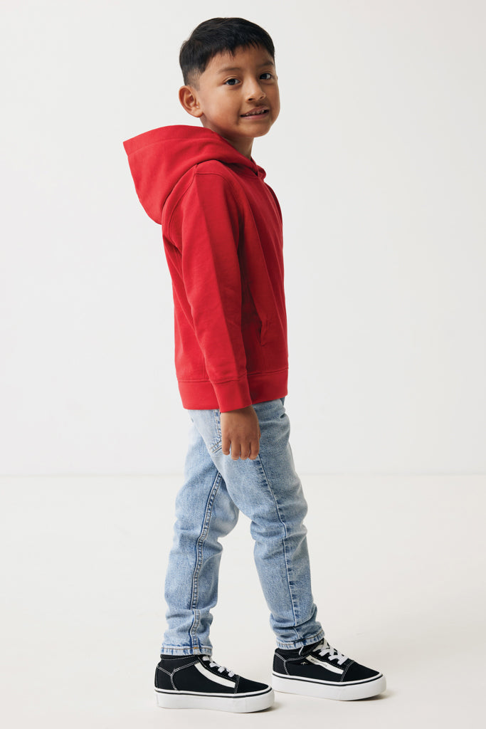 Load image into Gallery viewer, Kids recycled cotton hoodie with sidepockets - Custom Wood Designs
