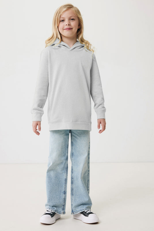Kids recycled cotton hoodie with sidepockets - Custom Wood Designs