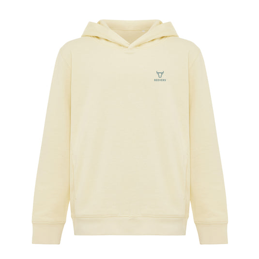 Kids recycled cotton hoodie with sidepockets - Custom Wood Designs