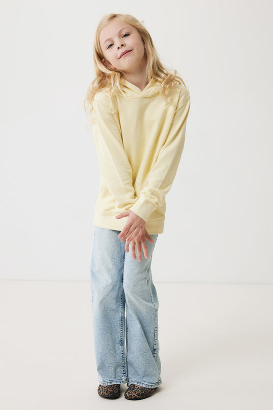 Kids recycled cotton hoodie with sidepockets - Custom Wood Designs