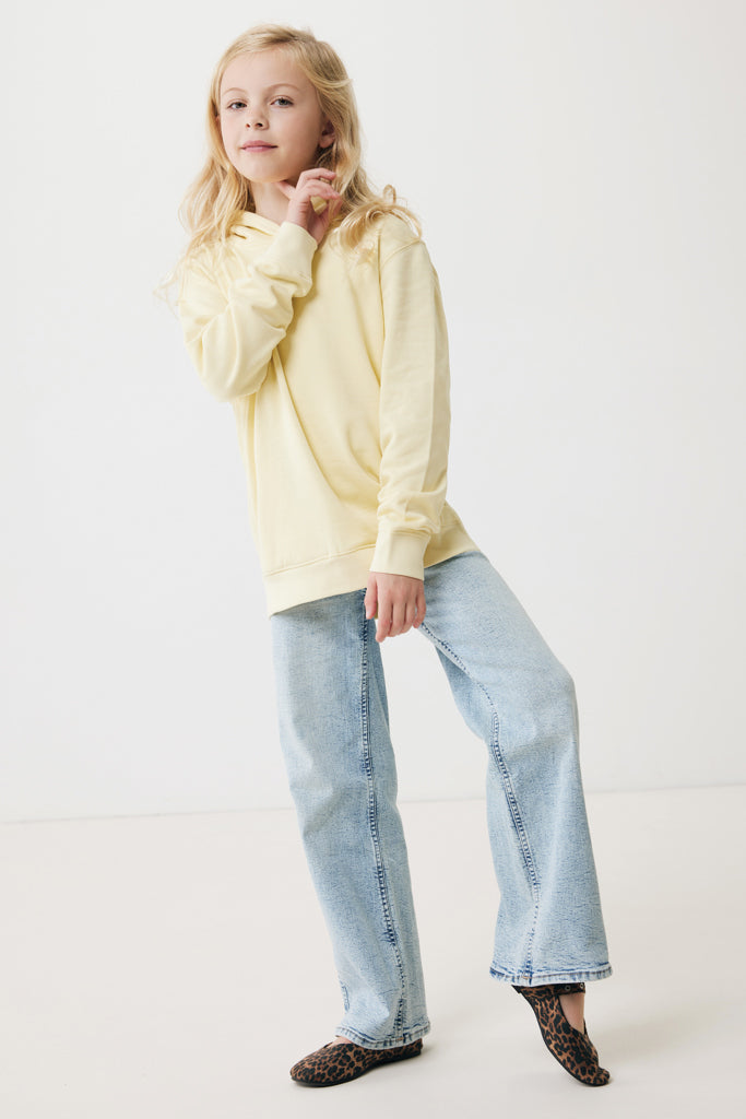 Load image into Gallery viewer, Kids recycled cotton hoodie with sidepockets - Custom Wood Designs
