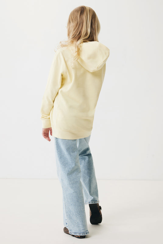 Kids recycled cotton hoodie with sidepockets - Custom Wood Designs