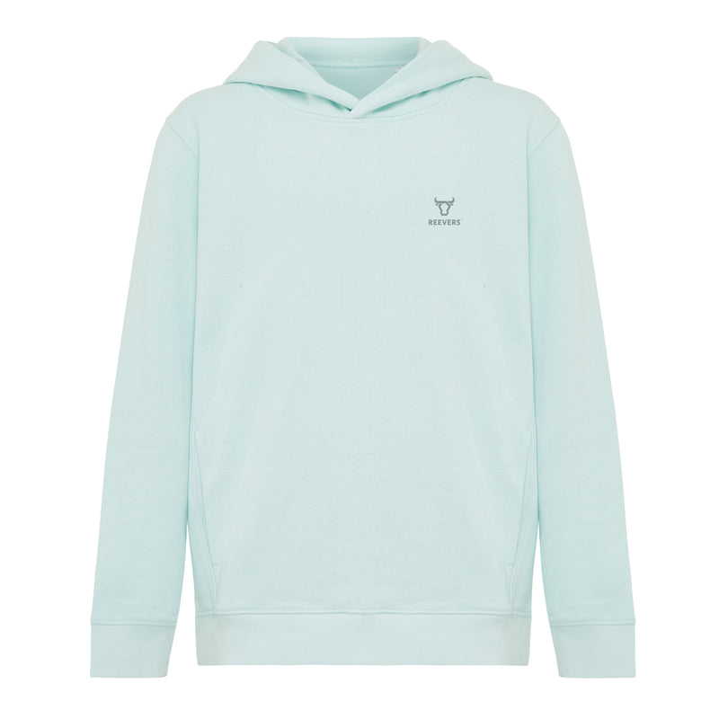 Load image into Gallery viewer, Kids recycled cotton hoodie with sidepockets - Custom Wood Designs
