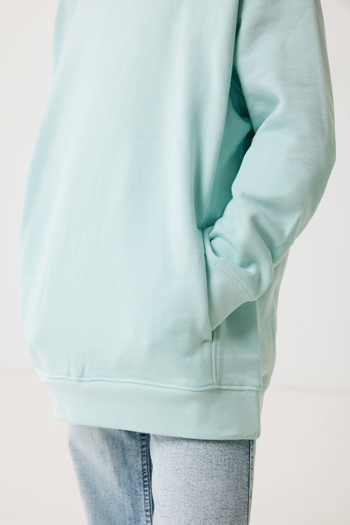 Load image into Gallery viewer, Kids recycled cotton hoodie with sidepockets - Custom Wood Designs
