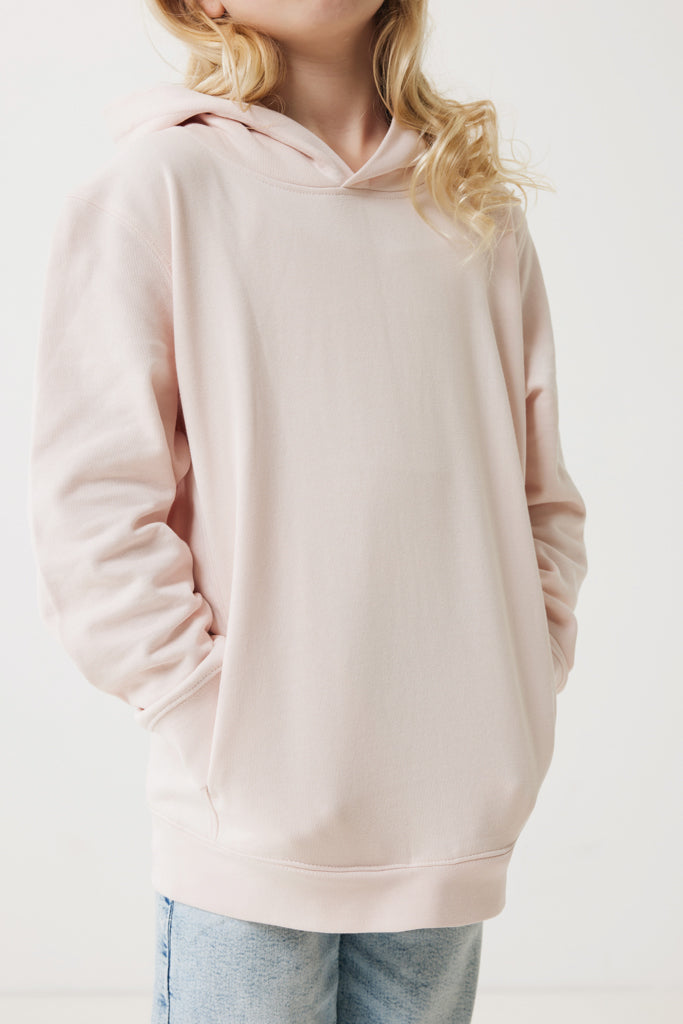 Load image into Gallery viewer, Kids recycled cotton hoodie with sidepockets - Custom Wood Designs
