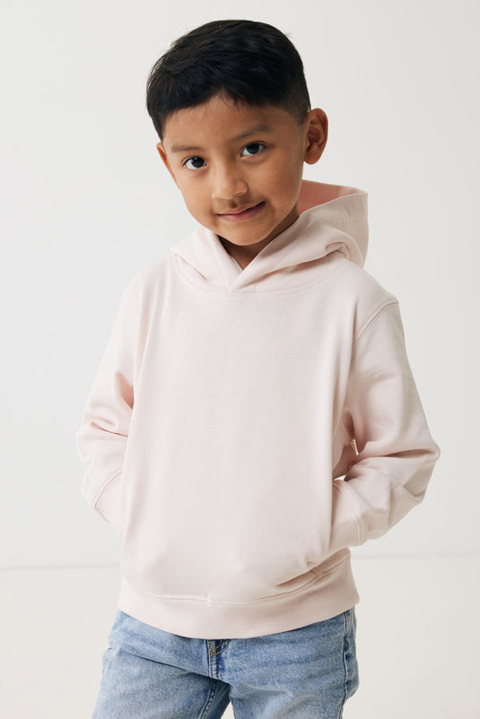 Kids recycled cotton hoodie with sidepockets - Custom Wood Designs