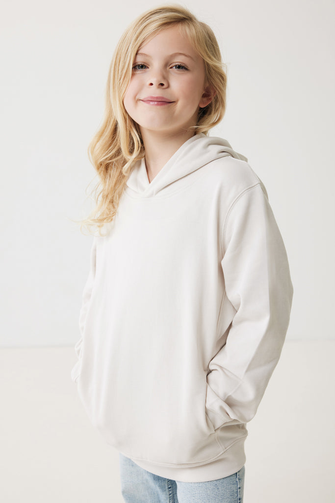 Load image into Gallery viewer, Kids recycled cotton hoodie with sidepockets - Custom Wood Designs
