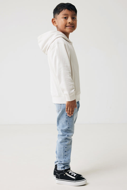 Kids recycled cotton hoodie with sidepockets - Custom Wood Designs