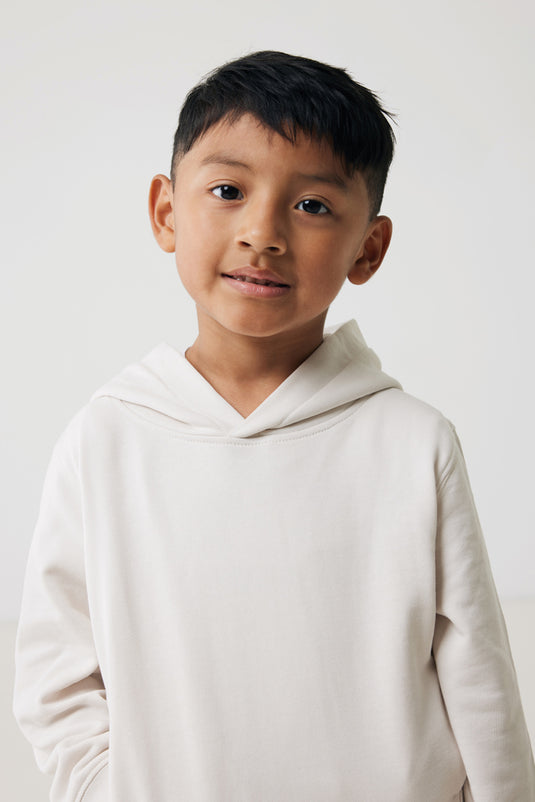 Kids recycled cotton hoodie with sidepockets - Custom Wood Designs