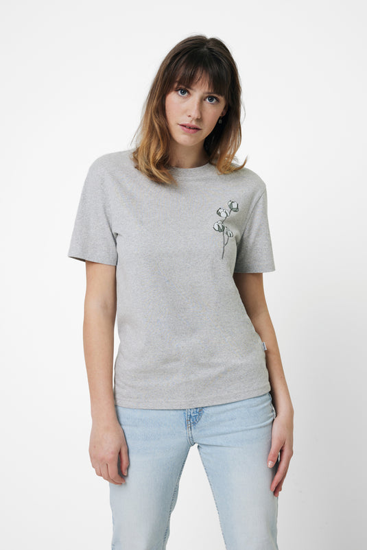 Manue recycled cotton t-shirt undyed - Custom Wood Designs