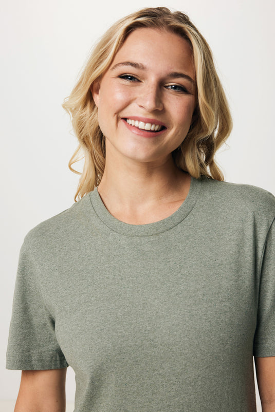 Manue recycled cotton t-shirt undyed - Custom Wood Designs