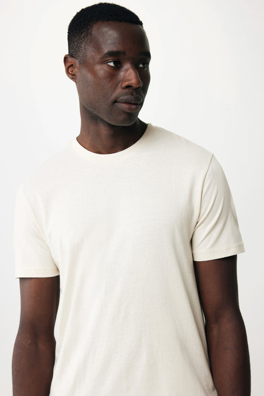 Manue recycled cotton t-shirt undyed - Custom Wood Designs