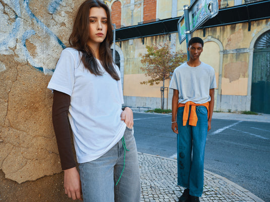 Kakad relaxed recycled cotton t-shirt - Custom Wood Designs