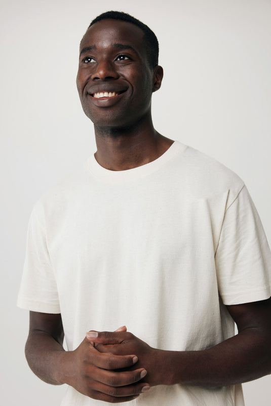 Kakad relaxed recycled cotton t-shirt - Custom Wood Designs