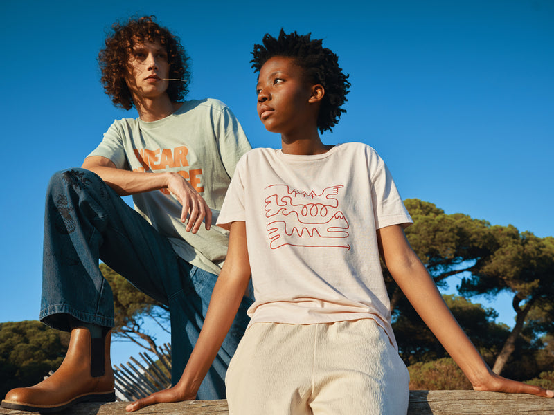 Load image into Gallery viewer, Sierr lightweight recycled cotton t-shirt - Custom Wood Designs
