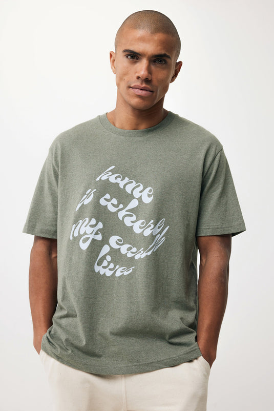 Teid recycled cotton t-shirt - Custom Wood Designs