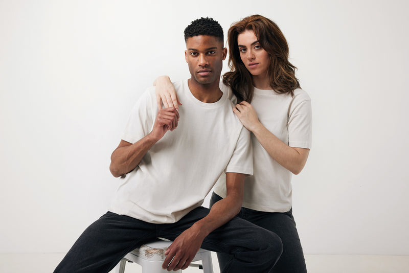 Load image into Gallery viewer, Teid recycled cotton t-shirt - Custom Wood Designs
