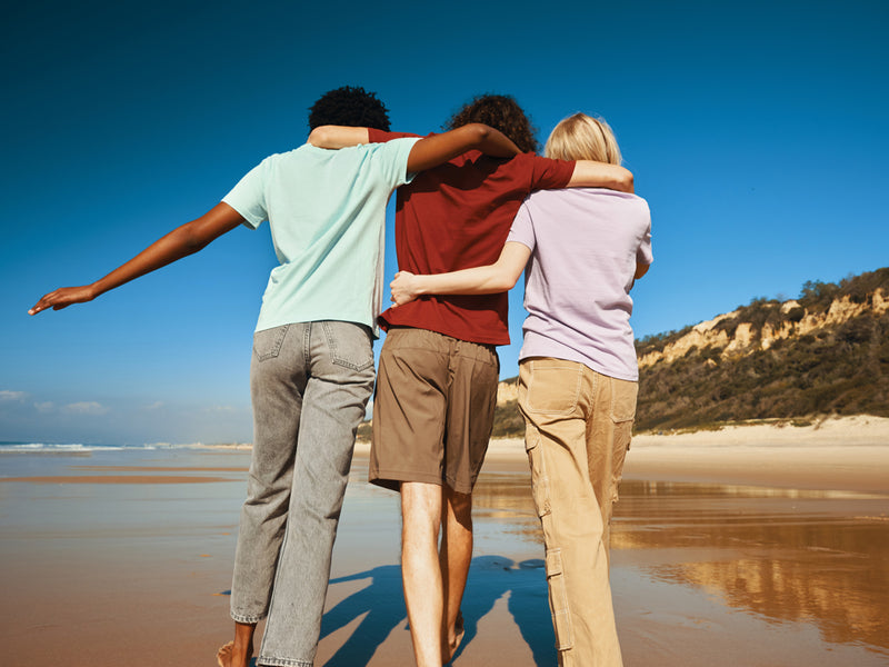 Load image into Gallery viewer, Bret recycled cotton t-shirt - Custom Wood Designs
