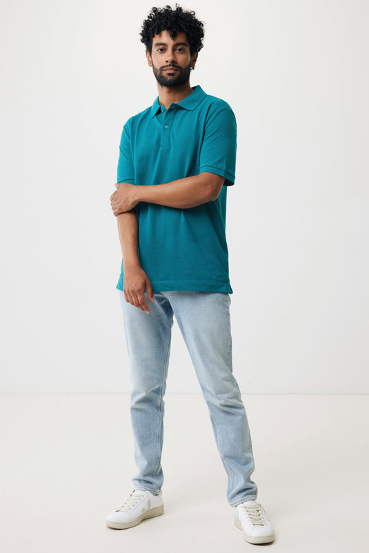 Yosemit recycled cotton pique polo - Custom Wood Designs