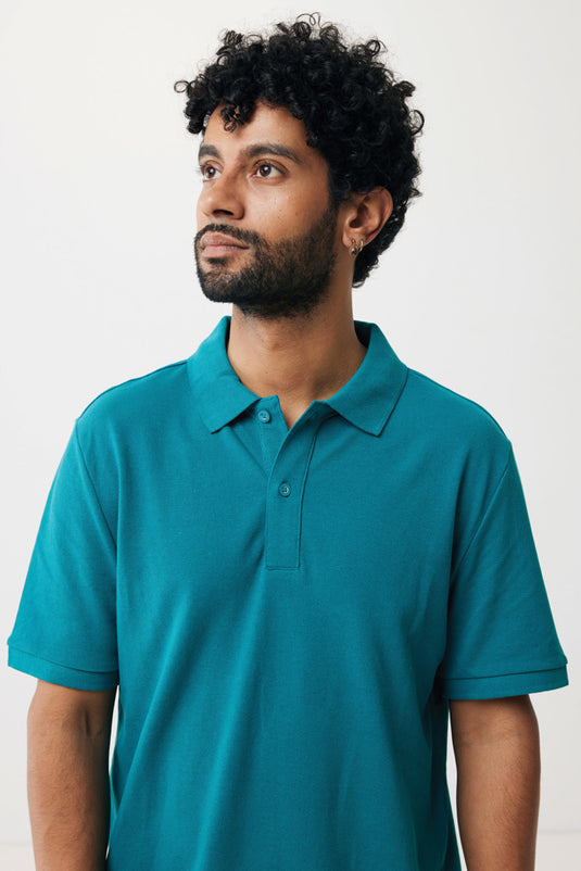 Yosemit recycled cotton pique polo - Custom Wood Designs