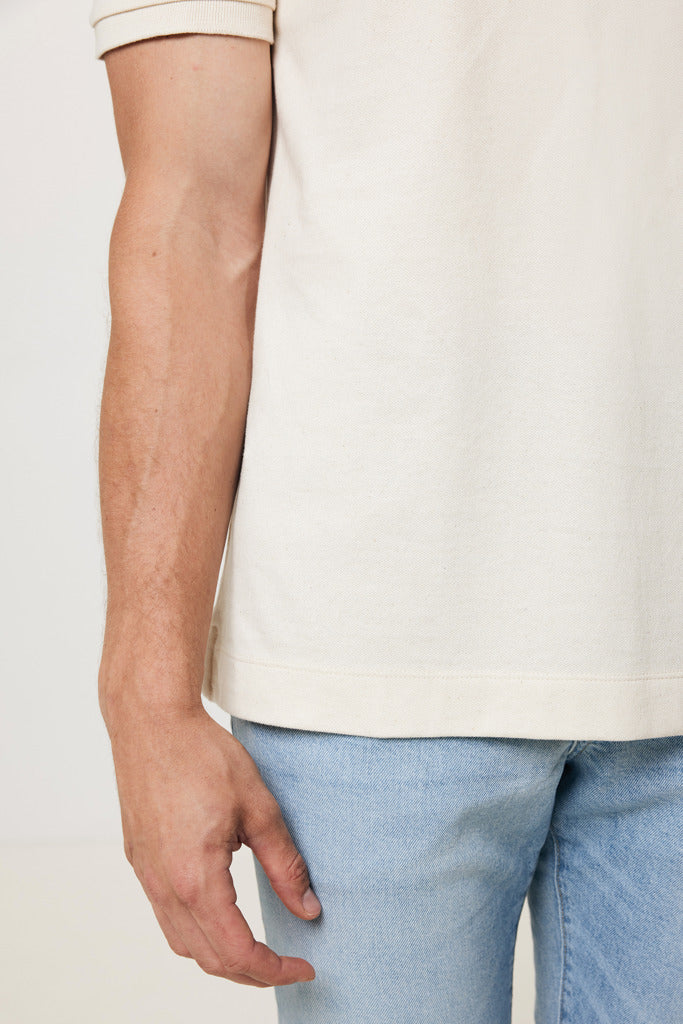 Load image into Gallery viewer, Yosemit recycled cotton pique polo - Custom Wood Designs
