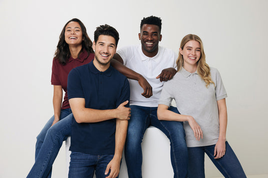 Yosemit recycled cotton pique polo - Custom Wood Designs