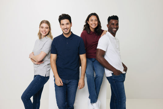 Yosemit recycled cotton pique polo - Custom Wood Designs