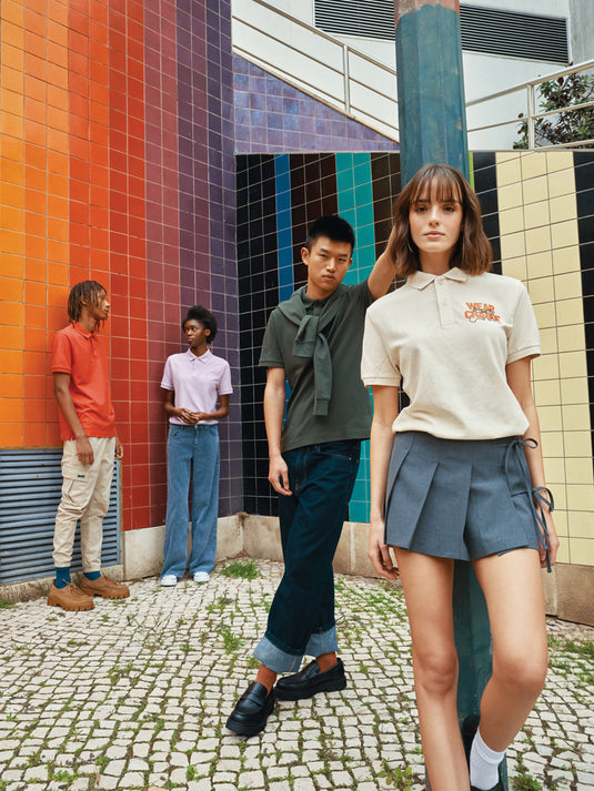 Yosemit recycled cotton pique polo - Custom Wood Designs