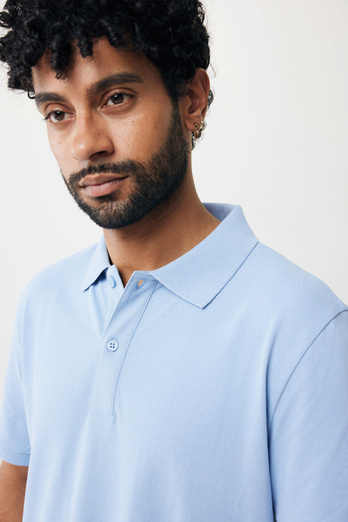 Load image into Gallery viewer, Yosemit recycled cotton pique polo - Custom Wood Designs
