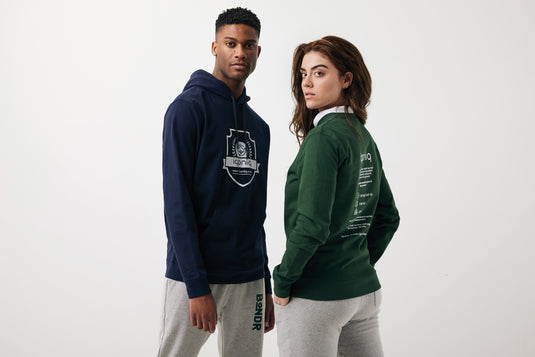 Zio recycled cotton crew neck - Custom Wood Designs