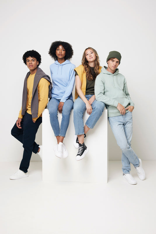 Zio recycled cotton crew neck - Custom Wood Designs