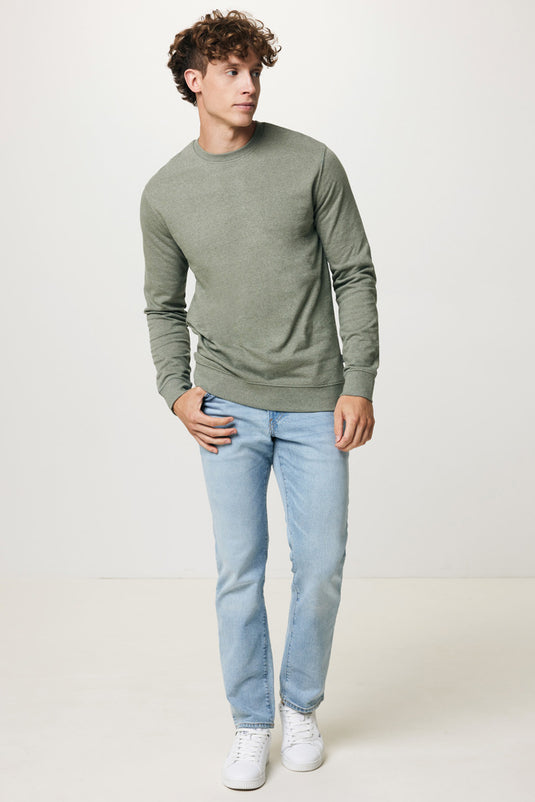 Denal recycled cotton crew neck undyed - Custom Wood Designs