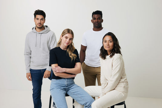 Denal recycled cotton crew neck undyed - Custom Wood Designs