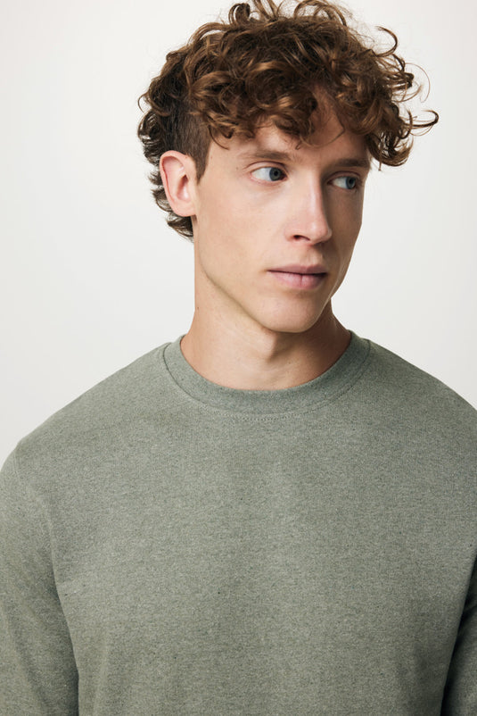 Denal recycled cotton crew neck undyed - Custom Wood Designs