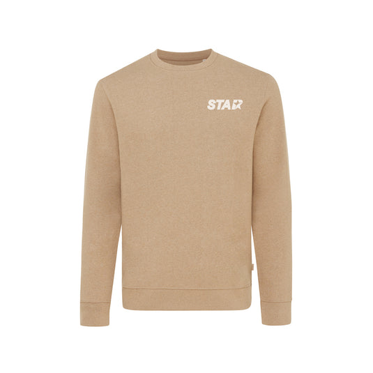 Denal recycled cotton crew neck undyed - Custom Wood Designs