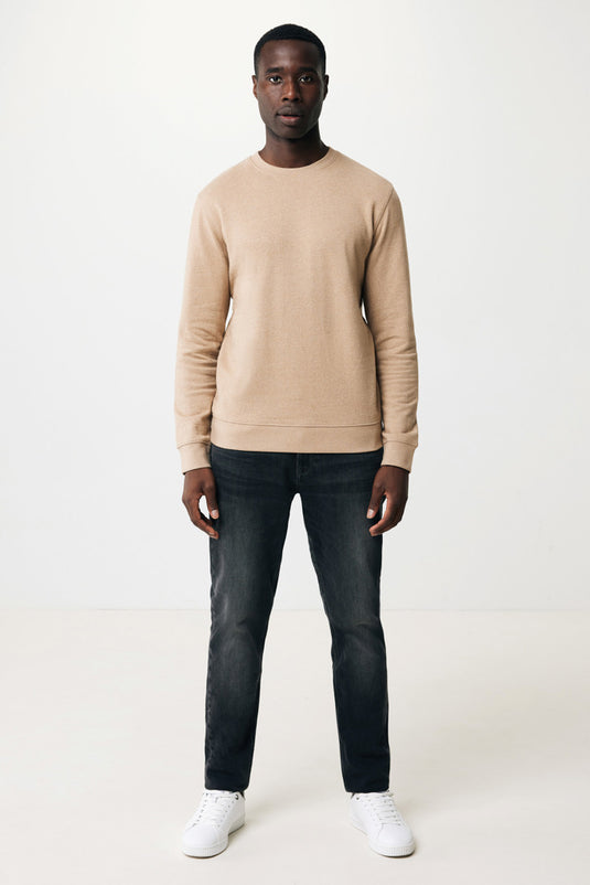 Denal recycled cotton crew neck undyed - Custom Wood Designs
